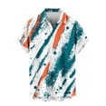 thumbnail image 5 of Yaoyar 2026 Summer Men's Fashion Hawaiian Shirts Short Sleeve Loose Button Down Collared Beach Vacation Shirts, 5 of 6