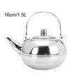 thumbnail image 1 of Ruibeauty Stainless Steel Teapot with Strainer Kettle for Coffee Tea, 1 of 5