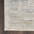 thumbnail image 4 of Nourison Glam Modern Bordered Indoor Rug Ivory Multicolor 5'3" x 7'3", 4 of 9