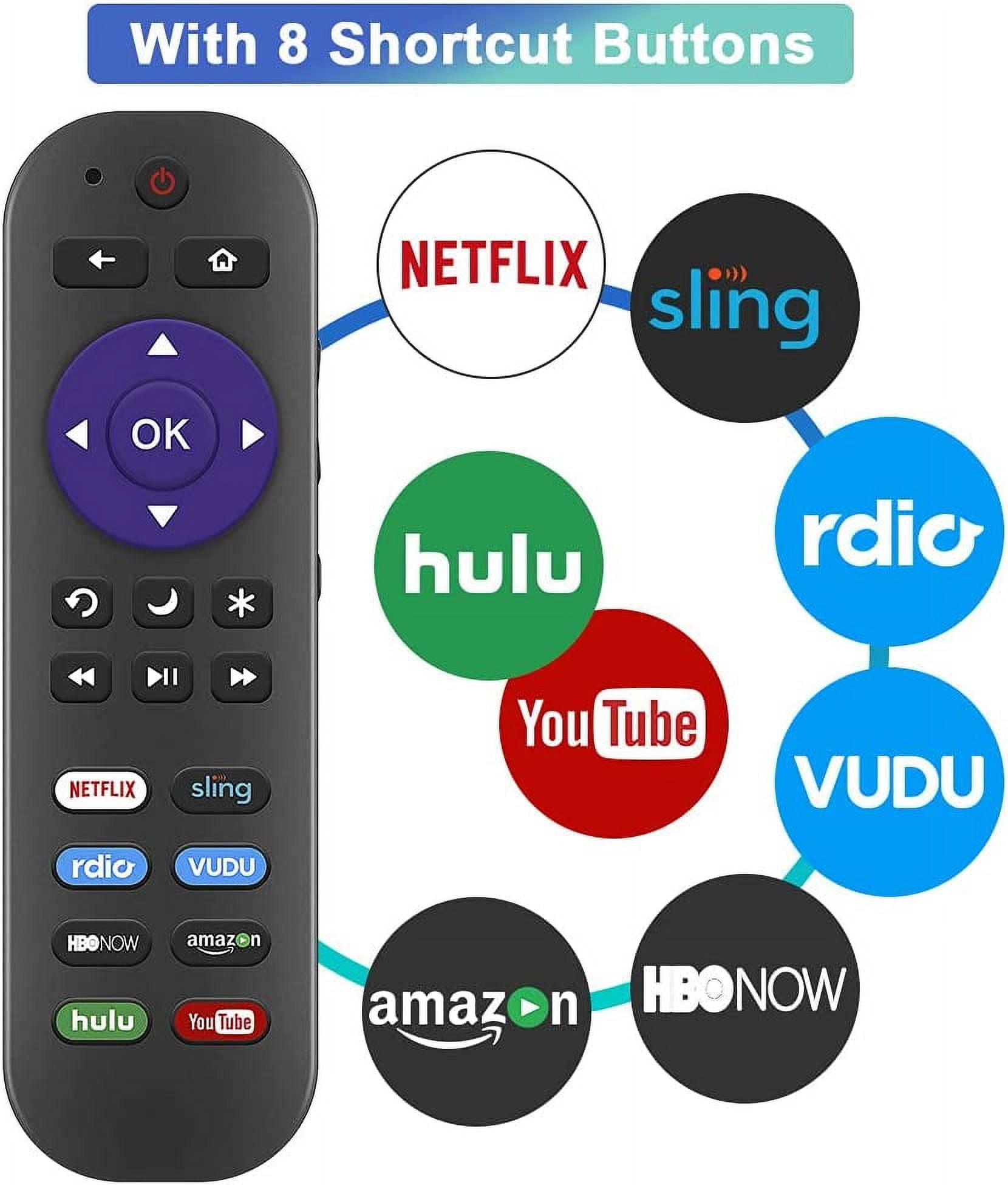 Universal remotes for tcl roku tv online