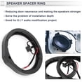 thumbnail image 3 of Adaptador de espaciador de altavoz tweeter Unique Bargains para Toyota de 6.5" 2 juegos, 3 of 7