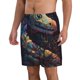 thumbnail image 2 of Balery Colorful Patterned Snake Traje de Baño Estilo Hawaiano para Hombre, Shorts de Secado Rápido con Bolsillos-Large, 2 of 6