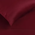 thumbnail image 5 of Superior Egyptian Cotton 300 Thread Count Pillowcases, Set of 2, King, Burgundy, 5 of 5