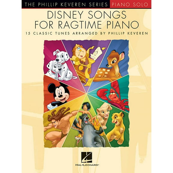 Disney Songs for Ragtime Piano: Arr. Phillip Keveren the Phillip Keveren Series Piano Solo, (Paperback)