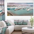 thumbnail image 1 of Panorama du Lac Plein d'Iceberg - Impression sur Toile Paysage, 1 of 3