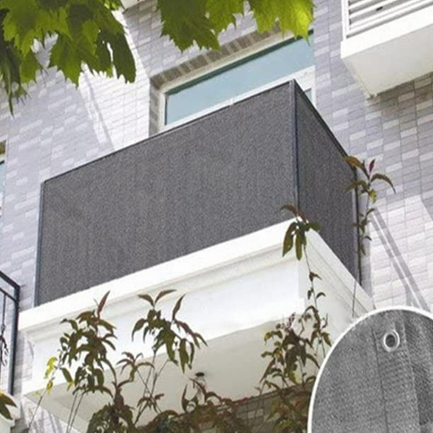Uv Polyethylene Material Balcony Privacy Screen Cover Weather Resistant Deck Privacy Screen Cover For Backyard Deck Patio Balcony Porch Fence Walmart Com Walmart Com