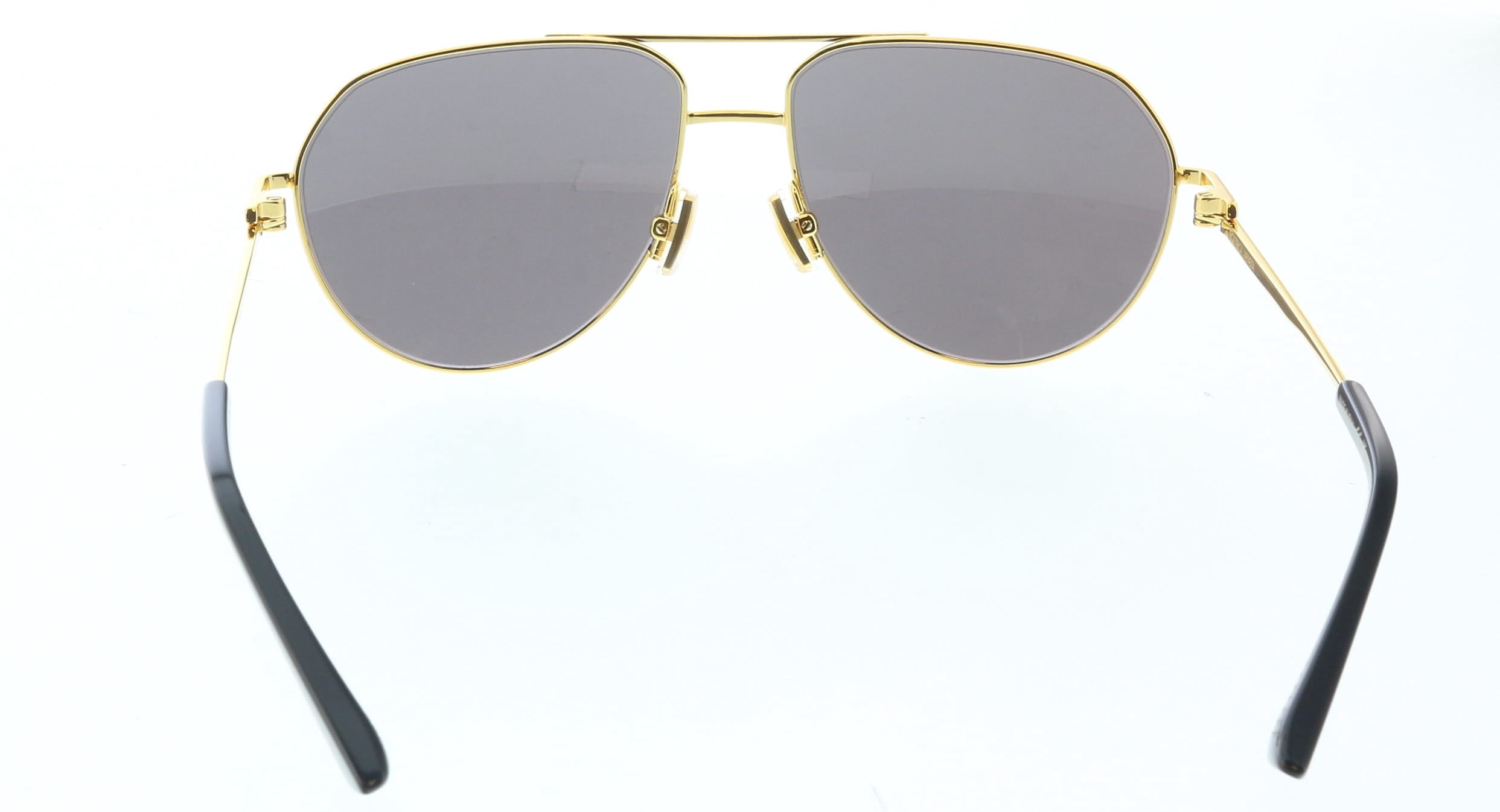 Bottega Veneta BV1302S-001 BV1302S Gold Aviator Sunglasses for mens