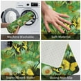 thumbnail image 4 of XMXT Non-Slip Polyester Bathroom Rugs Kitchen Door Mat, Butterfly Dandelion Illustration Machine Washable Bath Mats Rug for Kitchen Shower Bathtub Decor, 15.7 x 23.6 inches, 4 of 9