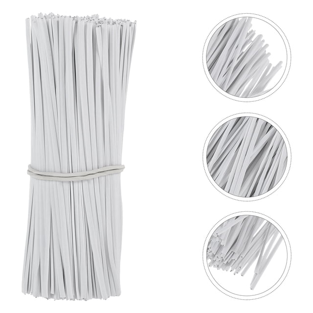 OULII 1000pcs Reusable Multi-Purpose Wire Ties for Office Use and Gardening