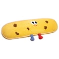 thumbnail image 2 of Cojín decorativo divertido, almohada rellena de comida, peluche para sofá o silla. Galletas amarillas 90cm, 2 of 9
