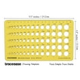 thumbnail image 2 of Traceease Geometric Drafting Mini Circle Template Drawing Stencil, Designing Template Measuring Ruler, 2 of 6