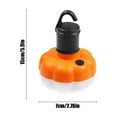 thumbnail image 3 of Hiroekza Sports & Outdoors Outdoor Pumpkin Camping Lights Hanger Hanging Lights Camping Tent Emergency Lights Outdoor Camping Field Work Lights Clearance, 3 of 6