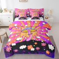thumbnail image 1 of YST Hippie Mushroom 7Pcs Boho Wild Fungus Comforter Set, Twin Size (1 Count), 1 of 4