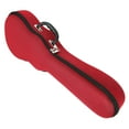 thumbnail image 4 of Hard Ukulele Case Polyester Fabric Ukulele Bag Waterproof with Double Zipper Design for 23/24in Ukulele, 4 of 8