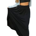 thumbnail image 3 of Doublju Women's Smocked Waist Band Maxi Skirt, 3 of 4