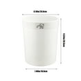 thumbnail image 3 of Hwkond Trash Can Kitchen Trash Can Pressure Household Kitchen Large Plastic Basket Bedroom Bathroom Classification Small Trash Bucket Up to 50% Off, 3 of 6