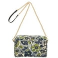 thumbnail image 2 of FORMRS Women Crossbody Purse with Chain Strap Vegan Leather Shoulder Handbag, Green Floral, 2 of 7