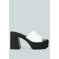 thumbnail image 2 of SCANDAL Slip on Block Heel Sandals, 2 of 7