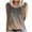 Multicolor, variant on Womens Tank Top $4.98 Plus Size Summer Printed Round-Neck Sleeveless Tank Top Multicolor XXXL
