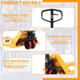 thumbnail image 6 of APOLLOLIFT 3Units Hand Hydraulic Pallet Jack, Pallet Truck Rubber Wrapped Handle 5500lbs 48x21"Fork, 6 of 8
