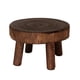 thumbnail image 2 of Madera maciza, Mini soporte para maceta, taburete de madera maciza, soporte redondo para maceta El 14x6x9cm kusrkot Soporte portátil para macetas, 2 of 8