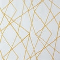 thumbnail image 6 of No. 918 Abstract Geometric Embroidery Semi-Sheer Rod Pocket Curtain Panel, 50" x 63", Black, 6 of 6