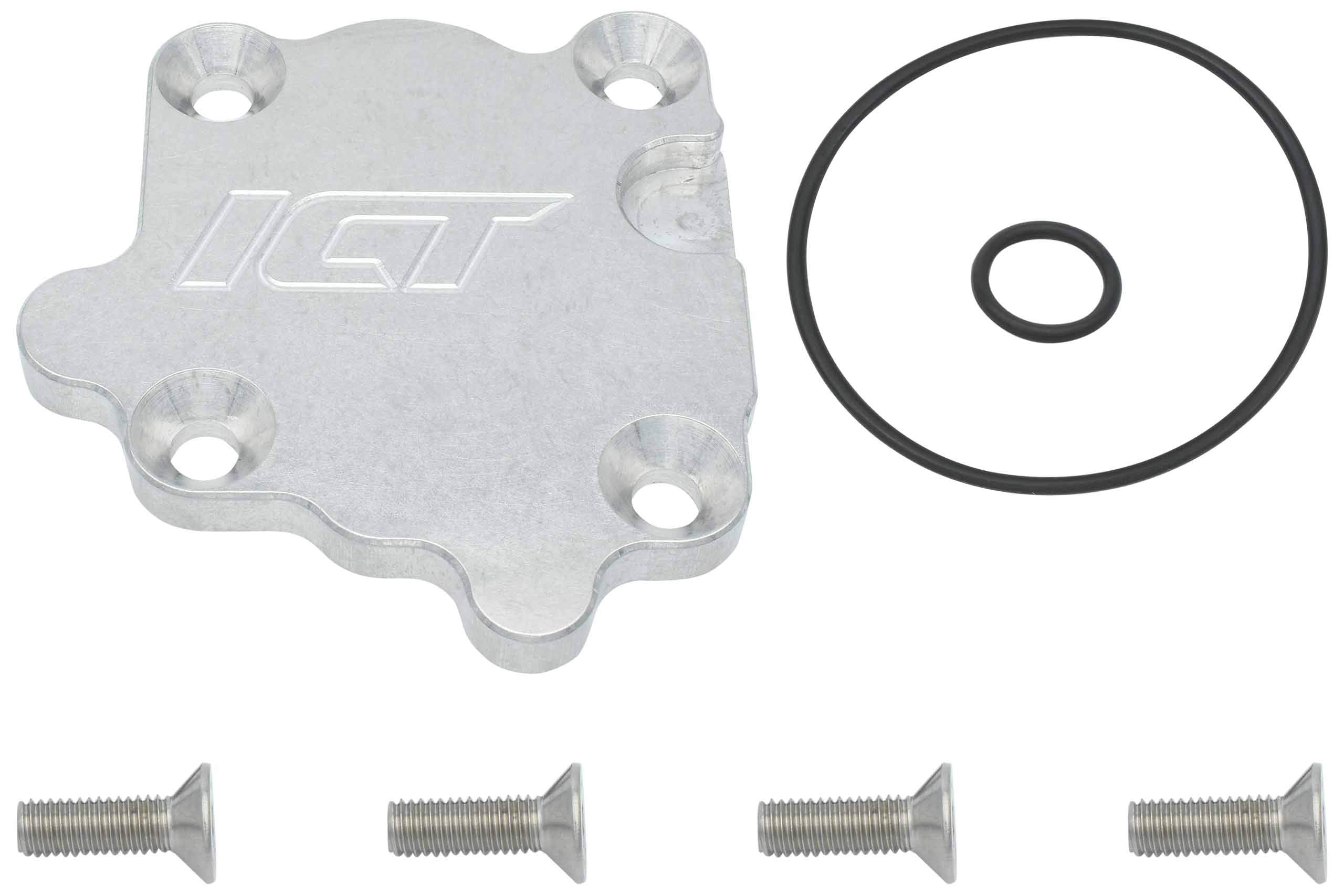 ICT Billet Gen V LT Vacuum Pump Flange Cover Plate Adapter For Oil Galley Flange Compatible with LT