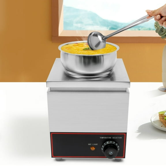 150W Electric Cheese Sauce Warmer Dispenser Stainless Steel Hot Fudge Heater