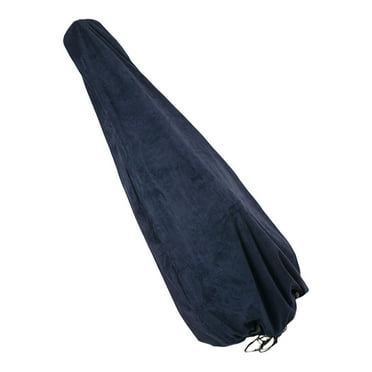 1Pc Violin Protective Cover Suede Fabric Practical Protective Cover (Dark Blue)