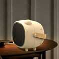 thumbnail image 4 of Xihbxyly Calentador Cerámico Portátil, Calentamiento Rápido y Seguro, Termostato Ajustable, Sistema de Protección Múltiple, Diseño Compacto, Ideal para Oficina, Dormitorio y Hogar, Tamaño 19,7 X 13,8, 4 of 7