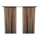 thumbnail image 1 of Cortina Deco 140 x 210 cm Organza con Canal Chocolate, 1 of 2
