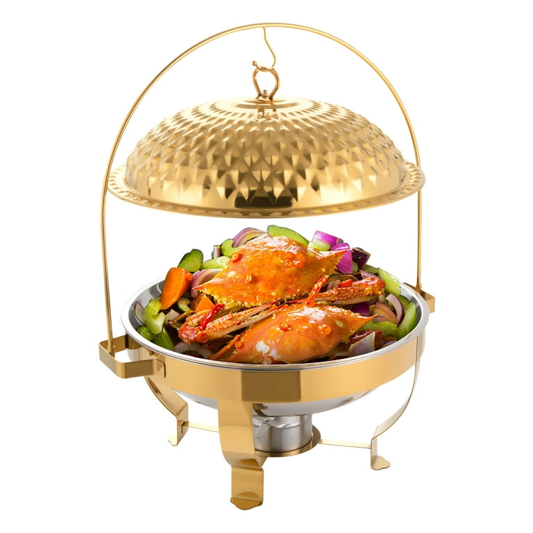 Nova Microdermabrasion Chafing Dish Buffet Set Of 4 Stainless Steel Chafing Dishes Buffet Food Warmer Parties Catering Event Food Water Pan Fuel Holder