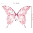 thumbnail image 5 of Multi-Color Wing Props with Adjustable Straps Lightweight Polyester for Halloween Masquerade Birthday Cosplay Party Events, 5 of 5
