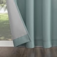 thumbnail image 4 of Sun Zero Sailor Indoor/Outdoor Uv Protectant Room Darkening Grommet Curtain Panel, 54"X95", Soft Teal, 4 of 7
