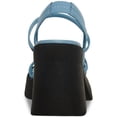 thumbnail image 3 of Steve Madden Womens Kalani Leather Strappy Platform Sandals, 3 of 3