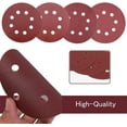thumbnail image 6 of 120 PACK 5" Sanding Disc 40 60 80 120 150 240 Grit 8Hole Hook and Loop Sandpaper, 6 of 6