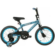 Dynacraft Invader 16-inch Kids BMX Bike by Dynacraft, Blue, Quick Assembly, Training Wheels, Ages 5-7 Years