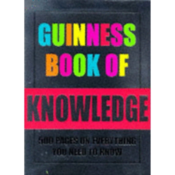 Pre-Owned The Guinness Book of Knowledge (Hardcover)