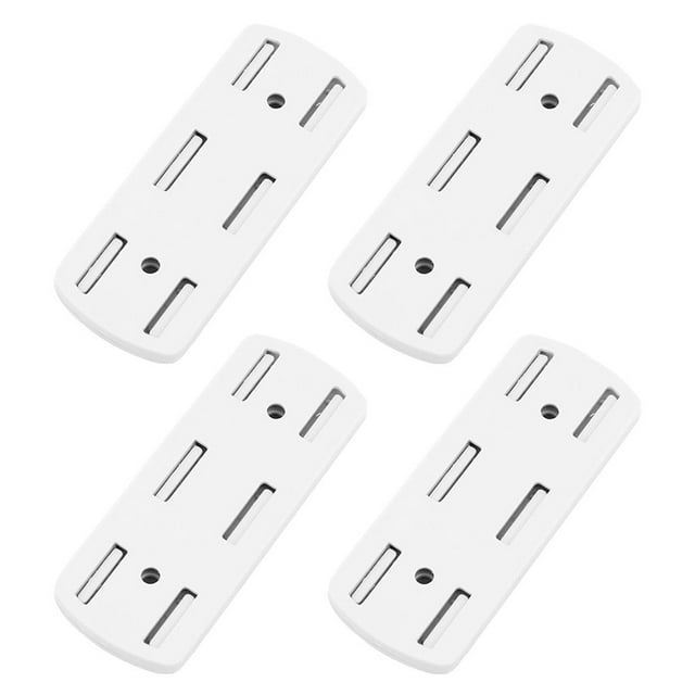 2-8 Pcs Plug Sticker Wall Mounted Punch Free Power Board Holder Power Strip Rack