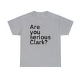 thumbnail image 2 of Are you serious Clark #22 Women's Basketball T-Shirt Unisex Cotton Tee, 2 of 4