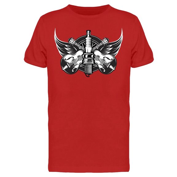 Rock Music Motorcycle Tee Men's -Image by Shutterstock