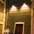 thumbnail image 4 of Naiovety Lámpara de pared Energía solar Iluminación ambiental Patio Impermeable Focos de jardín Exterior Linterna Pilar Sun Street Villa Iluminación y accesorios Naiovety HA072888-01, 4 of 6