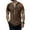 Brown, variant on Classic Men's Independence Day Graphic Cotton T-Shirt, Soft Crew Neck Short Sleeve Top with Fade-Resistant Print ,Army Green L