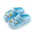thumbnail image 1 of Zapatillas de Pikachu de Pokemon para niños y niñas, chanclas de interior Unisex, zapatos planos antideslizantes de baño, sandalias de playa, regalo para niños, 1 of 4