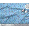 thumbnail image 2 of Soimoi Poly Georgette Fabric Lavender Floral Print Fabric by The Yard 52 Inch Wide, 2 of 3