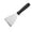 D, variant on XMMSWDLA plastic Handle Stainless Steel Slant Edge Grill Scraper for Outdoor Camping Grill Barbecue Turners BBQ Spatula Cleaning Griddle Grill Camp Party BBQ Accessories Tools Camping Lover Gifts