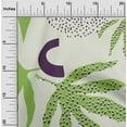 thumbnail image 1 of oneOone Polyester Lycra Mint Fabric Leaves Dress Material Fabric Print Fabric By The Yard 56 Inch Wide-P2O, 1 of 4