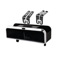 thumbnail image 4 of Caja de almacenamiento genérica para respaldo de asiento de coche, accesorios multifuncionales, universal, multiusos negro plateado, 4 of 9