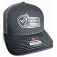 thumbnail image 2 of Certified Licktrician Leather Patch Trucker Hat - Funny Gag Gift, 2 of 4