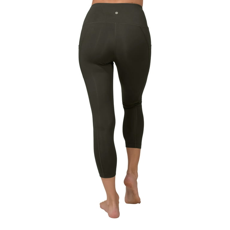 Apana Women's Yoga Pants 7/8 Length High Waist Workout Leggings with Side  Pockets, orchid : : Fashion